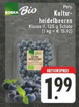 Edeka EDEKA Bio Kulturheidelbeeren Angebot