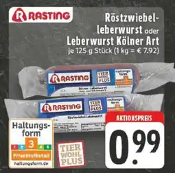 Edeka Röstzwiebel-leberwurst oder Leberwurst Kölner Art Angebot