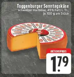 Edeka Toggenburger Sonntagskäse Angebot