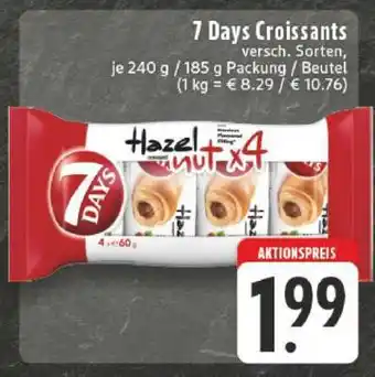 Edeka 7 DAYS Croissants Angebot