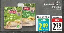 Edeka hilcona Ravioli oder Mezzelune Angebot