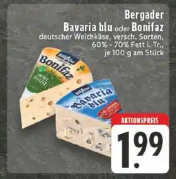Edeka BERGADER Bavaria blu oder Bonifaz Angebot