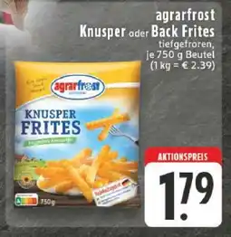 Edeka agrarfrost Knusper oder Back Frites Angebot