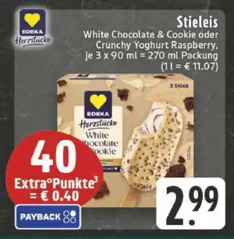 Edeka EDEKA Herzstücke Stieleis Angebot