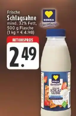 Edeka Frische Schlagsahne Angebot