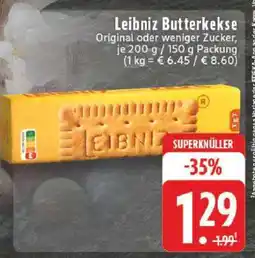 Edeka LEIBNIZ Butterkekse Angebot