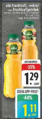 Edeka albi Fruchtsaft, -nektar oder Fruchtsaftgetränk Angebot