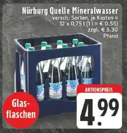 Edeka Nürburg Quelle Mineralwasser Angebot