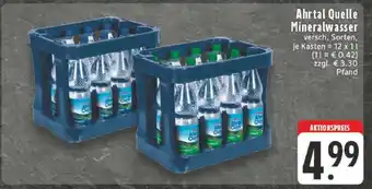 Edeka Ahrtal Quelle Mineralwasser Angebot