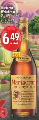 Edeka MARIACRON Weinbrand Angebot