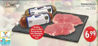 Edeka Frische Schweineschnitzel Angebot