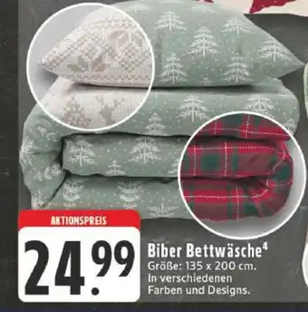 Edeka Biber-Bettwäsche Angebot