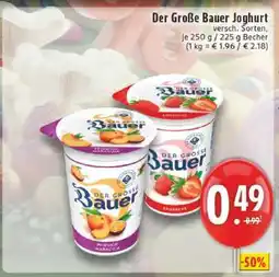 Edeka Der Große Bauer Joghurt Angebot