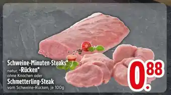 Edeka Schweine-Minuten-Steaks Angebot