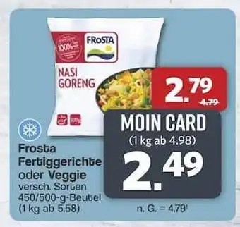Famila Nord Ost Frosta Fertiggerichte oder Veggie Angebot