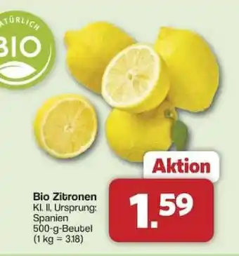 Famila Nord Ost Bio-Zitronen Angebot