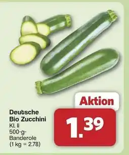 Famila Nord Ost Deutsche Bio Zucchini Angebot