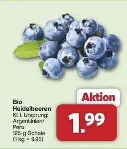 Famila Nord Ost Bio Heidelbeeren Angebot