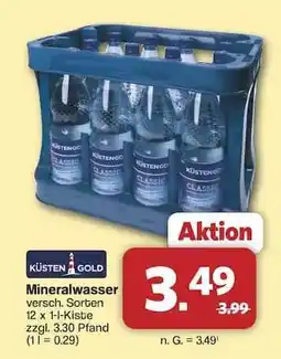 Famila Nord Ost Küsten Gold Mineralwasser Angebot