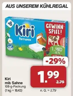 Famila Nord Ost KIRI Mit Sahne Angebot