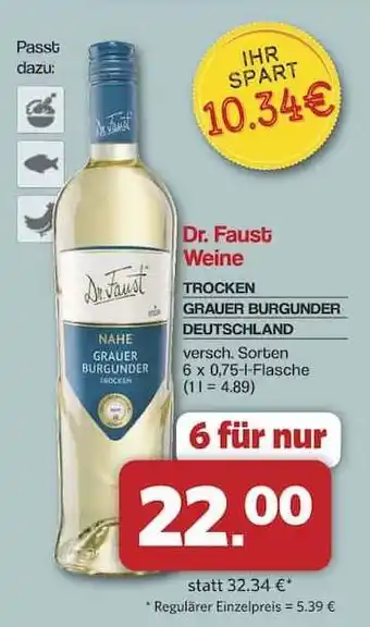 Famila Nord Ost Dr. Faust Weine Angebot