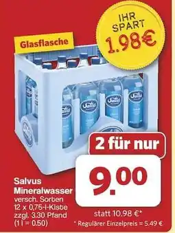 Famila Nord Ost Salvus Mineralwasser Angebot