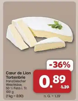 Famila Nord Ost Cœur de Lion Tortenbrie Angebot