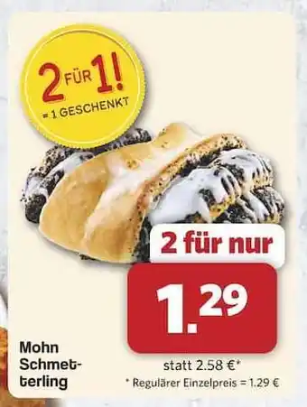 Famila Nord Ost Mohn Schmetterling Angebot