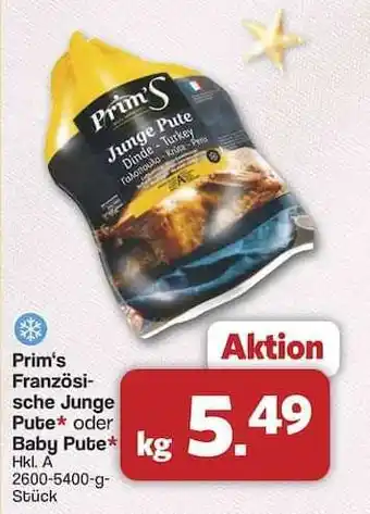 Famila Nord Ost Prim's Französische Junge Pute oder Baby Pute Angebot