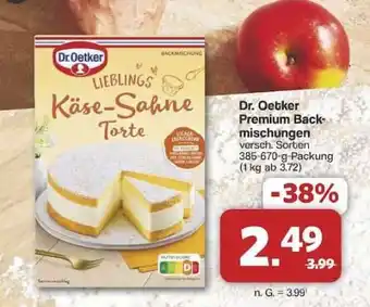 Famila Nord Ost Dr. Oetker Premium Backmischungen Angebot