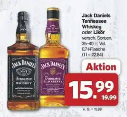 Famila Nord Ost Jack Daniels Tennessee Whiskey oder Likör Angebot