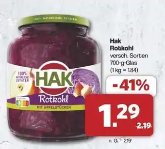 Famila Nord Ost HAK Rotkohl Angebot