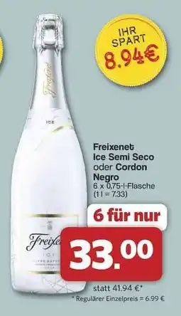 Famila Nord Ost Freixenet Ice Semi Seco oder Cordon Negro Angebot