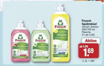 Famila Nord Ost Frosch Spülmittel Angebot