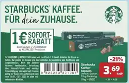 Famila Nord Ost STARBUCKS Kaffeekapseln Angebot