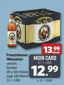 Famila Nord Ost Franziskaner Weissbier Angebot