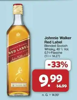 Famila Nord Ost Johnnie Walker Red Label Angebot