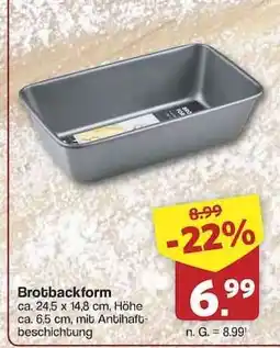 Famila Nord Ost Brotbackform Angebot