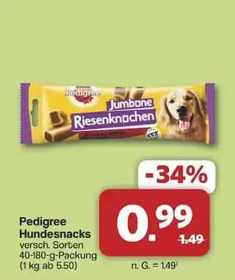 Famila Nord Ost Pedigree Hundesnacks Angebot