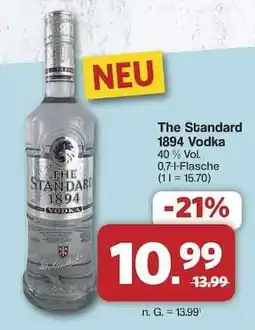 Famila Nord Ost The Standard 1894 Vodka Angebot