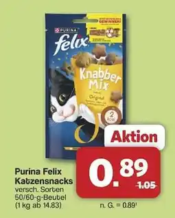 Famila Nord Ost Purina Felix Katzensnacks Angebot