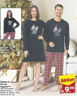Famila Nord Ost Damen & Herren Pyjama Angebot