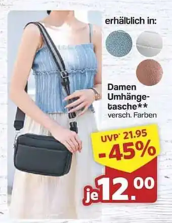 Famila Nord Ost Damen Umhängetasche Angebot