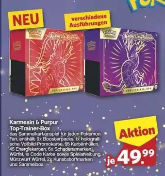 Famila Nord Ost Karmesin & Purpur Top-Trainer-Box Angebot
