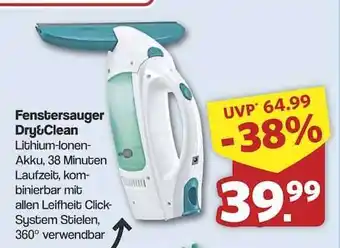 Famila Nord Ost Fenstersauger Dry & Clean Angebot