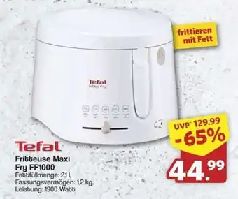 Famila Nord Ost Tefal Fritteuse Maxi Fry FF1000 Angebot