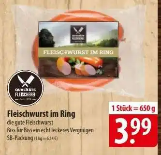 Famila Nord Ost Fleischwurst im Ring Angebot