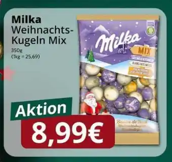 Famila Nord Ost Milka Weihnachts-Kugeln Mix Angebot