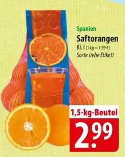 Famila Nord Ost Saftorangen Angebot