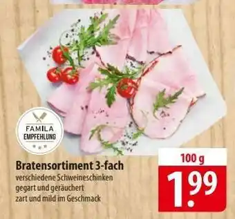 Famila Nord Ost Bratensortiment 3-fach Angebot